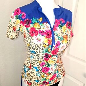 Johnny Was Sport top. NWT,  Size M